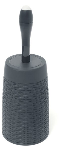 Scopino WC in plastica grigio – Addis