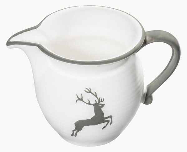 Brocca latte fatta a mano Grauer Hirsch