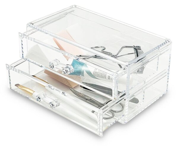 Organizer da bagno in plastica per cosmetici – Addis