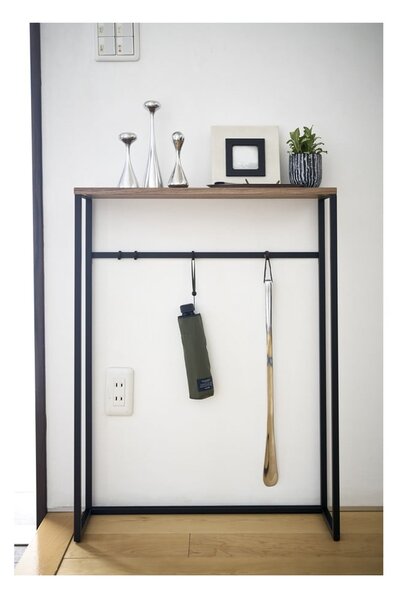 Tavolo consolle nero 18,5x60 cm Tower - YAMAZAKI