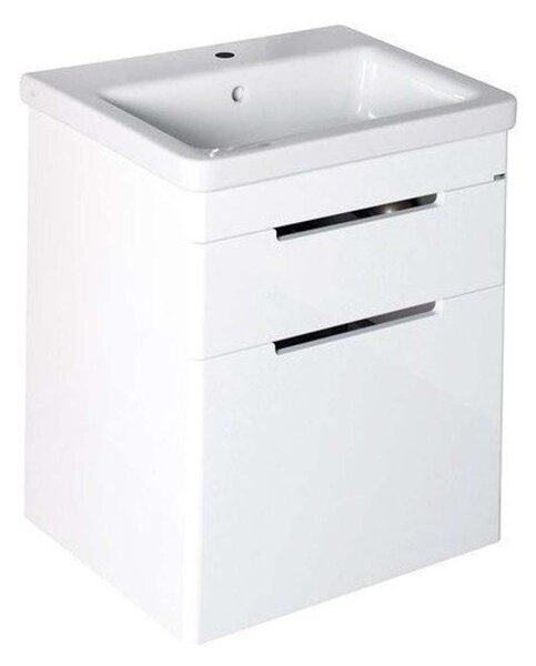 Sapho Ella - Mobiletto da lavabo 464x650x380 mm, 2 cassetti, bianco EL052-3030