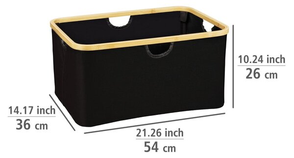 Cesto portabiancheria in tessuto 32 l Ecori - Wenko