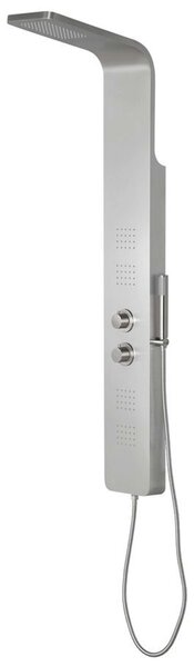 Sapho Prestige - Pannello doccia con termostato, 200x1400 mm, acciaio inox WN337