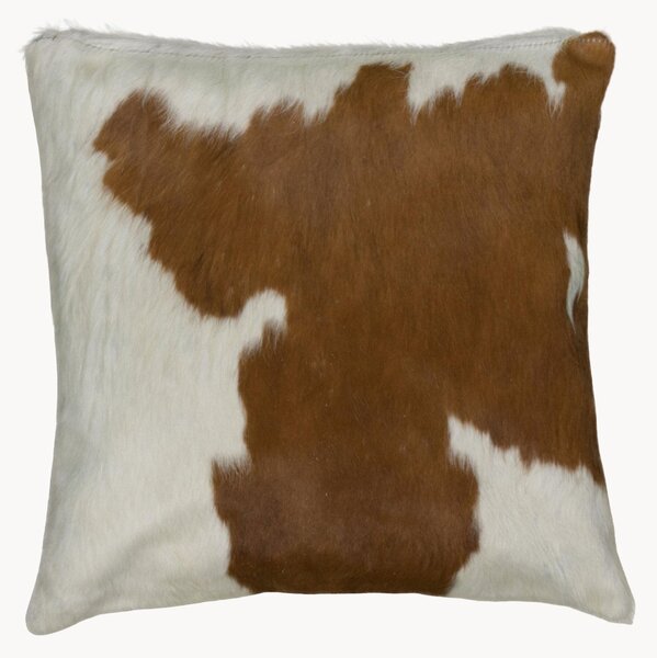 Cuscino in pelle di mucca Connie