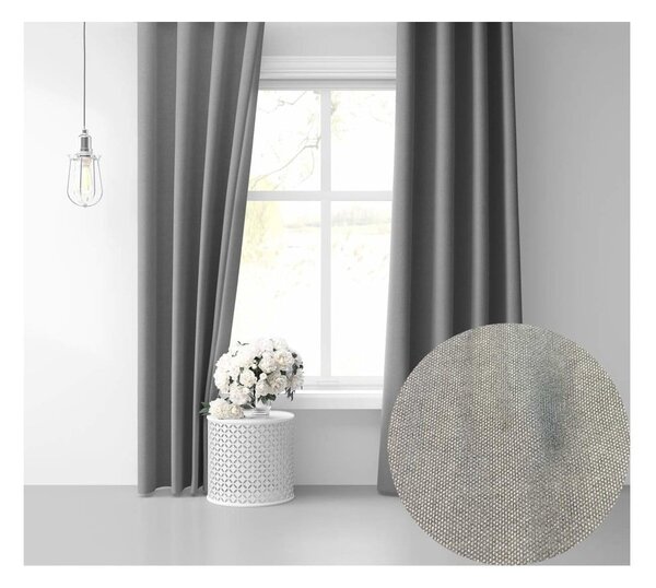 Tenda grigia semi-smerigliata 250x100 cm - Mila Home