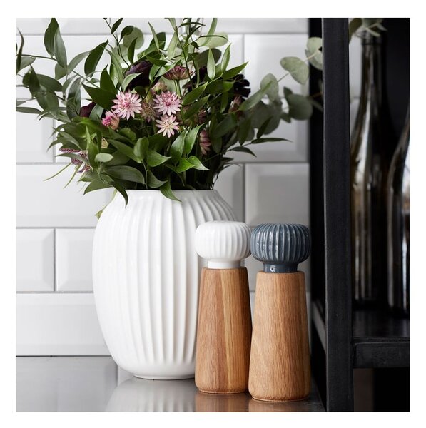 Vaso in ceramica bianca Hammershøi - Kähler Design
