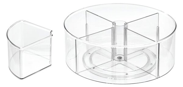 Contenitore rotondo trasparente iDesign The Home Edit, ⌀ 29 cm - iDesign/The Home Edit