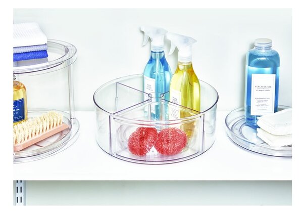 Contenitore rotondo trasparente iDesign The Home Edit, ⌀ 29 cm - iDesign/The Home Edit