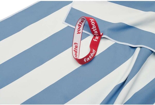 Beach Baggy Asciugamano da Spiaggia w/Cuscino Wave Blue - Fatboy®