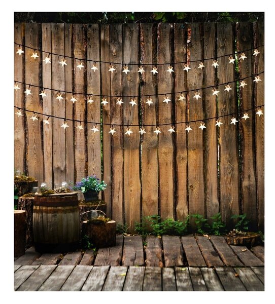 Catena luminosa LED verde scuro Star, 100 luci, lunghezza 12,5 m - DecoKing