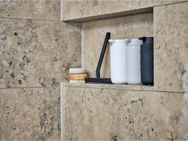 Dispenser di sapone in gres nero 0,45 l Ume - Zone