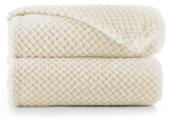 Coperta in microfibra beige, 150 x 200 cm Henry - DecoKing