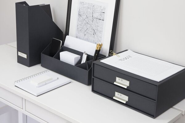 Organizer in cartone per la cancelleria Elisa - Bigso Box of Sweden