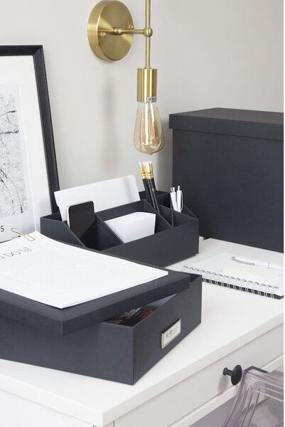 Organizer in cartone per la cancelleria Elisa - Bigso Box of Sweden