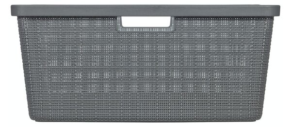 Cesto portabiancheria grigio , 46 l Jute - Curver