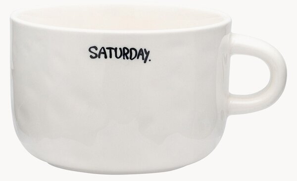 Tazza fatta a mano Saturday