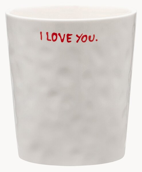 Tazza XL fatta a mano I Love You