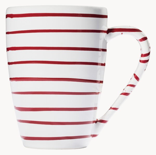 Tazza da colazione fatta a mano Rotgeflammt