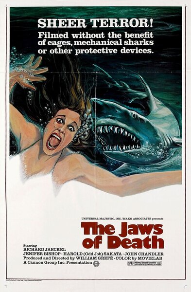 Illustrazione Jaws Of Death Poster 02