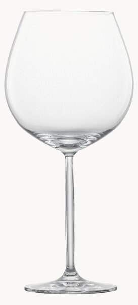 Set di 6 bicchieri da vino rosso Diva