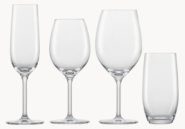 Set di 16 bicchieri da vino e da bere For You