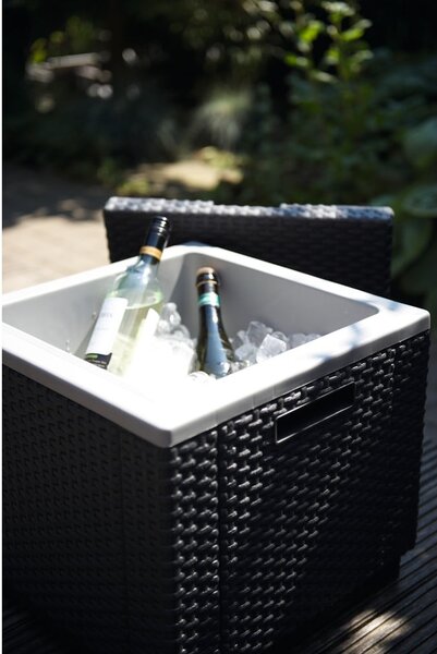Tavolo da giardino con vaschetta per il ghiaccio 42x42 cm - Keter