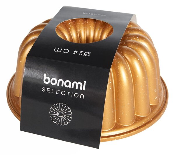 Stampo da forno in alluminio fuso di colore oro Lotus - Bonami Selection