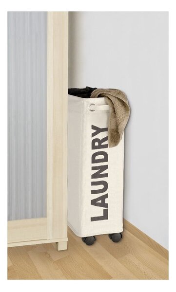 Cesto portabiancheria beige , 44,4 l Corno - Wenko