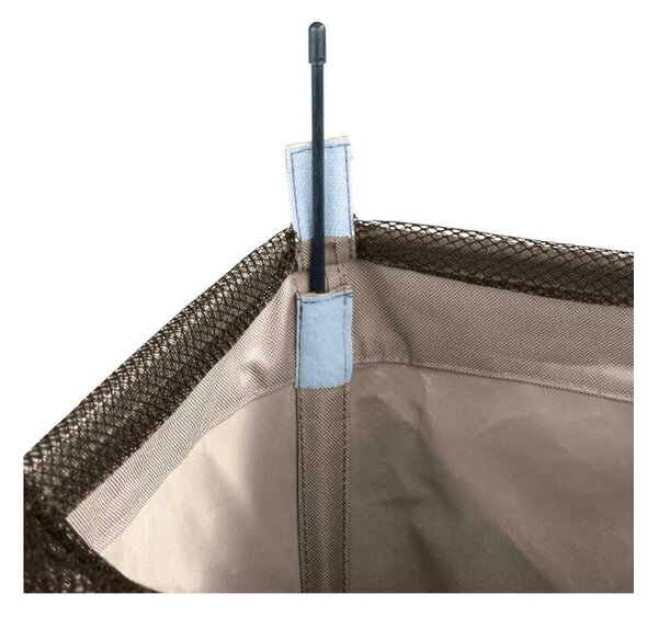 Cesto portabiancheria beige , 44,4 l Corno - Wenko
