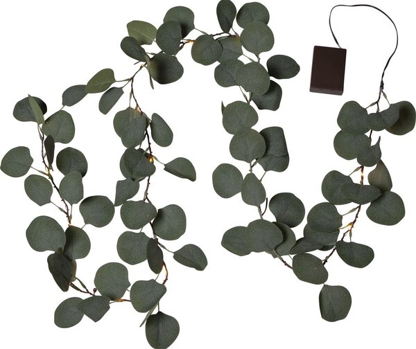 Decorazione luminosa a LED verde, lunghezza 1,8 m Eucalyptus - Star Trading