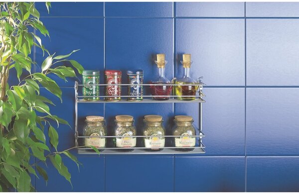 Organizer per spezie da parete in acciaio Pepito – Metaltex