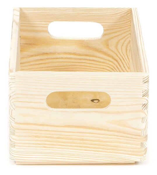 Scatola in legno di pino Custom, 30 x 20 x 14 cm - Compactor