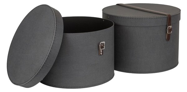 Set di 2 scatole nere Rut - Bigso Box of Sweden