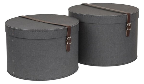 Set di 2 scatole nere Rut - Bigso Box of Sweden