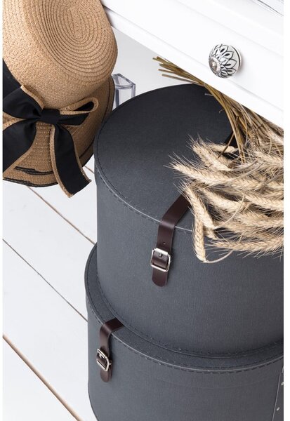 Set di 2 scatole nere Rut - Bigso Box of Sweden