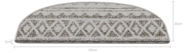 Gradini crema in set da 16 pezzi 20x65 cm Cottage Warmth - Vitaus