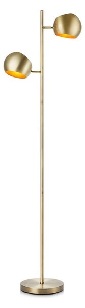 Lampada da terra in colore oro Edgar - Markslöjd