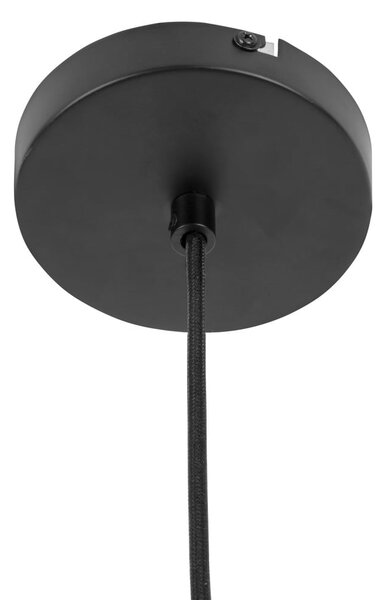 Lampada a sospensione color oro con paralume in carta intrecciata ø 60 cm Sombra - Leitmotiv