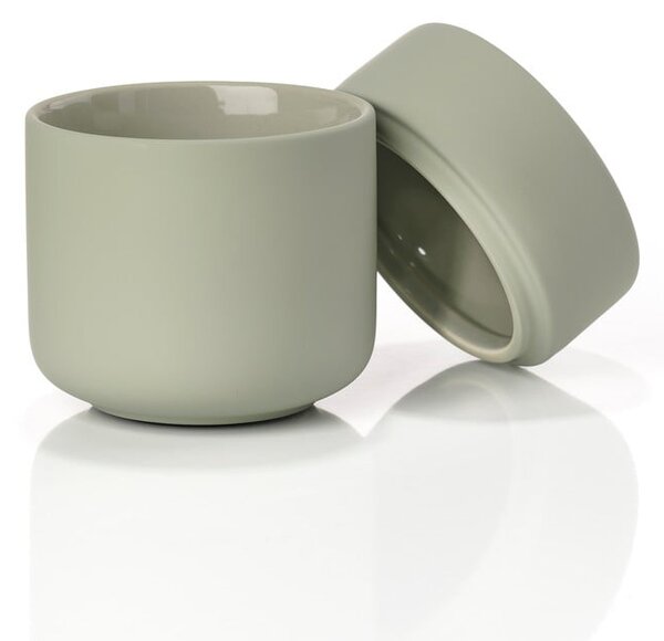 Vaso in gres verde con coperchio UME Ume - Zone