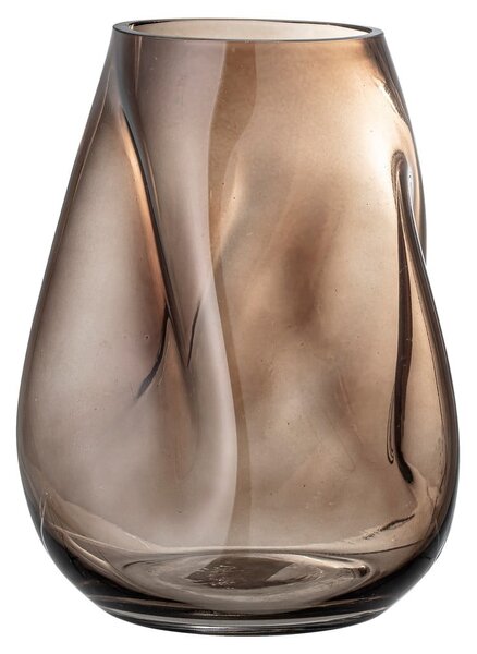 Vaso in vetro marrone Ingolf - Bloomingville