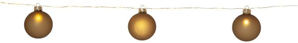 Decorazione luminosa con motivo natalizio in colore oro ø 6 cm Bliss - Star Trading