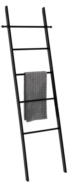 Scala per asciugamani in bambù nero Suri - Wenko