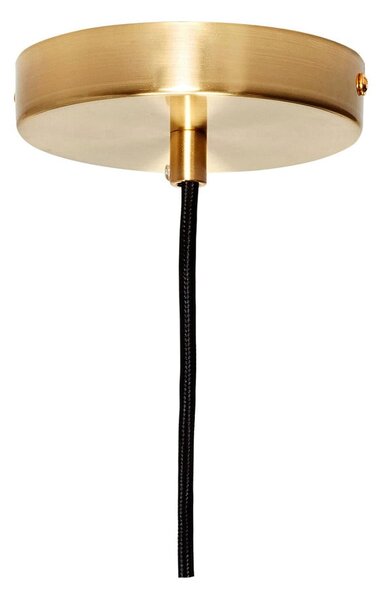Lampada a sospensione in vetro verde ø 20 cm Ripple - Hübsch