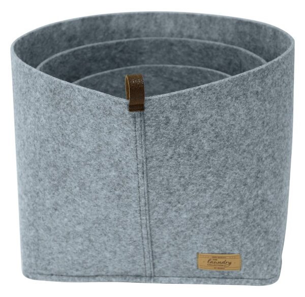 Organizer in feltro grigio, 24 x 16 cm Feli - Wenko