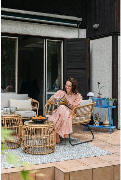 Set di 2 sedie da giardino in rattan artificiale Vistdal - Bonami Essentials