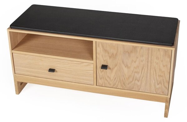 Panca con spazio di archiviazione Slussen - Woodman