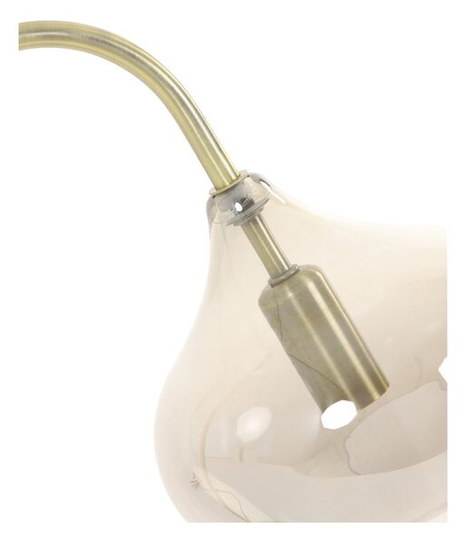 Lampada da terra color oro (altezza 160 cm) Rakel - Light & Living