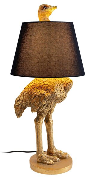 KARE Animal Ostrich lampada da tavolo con struzzo