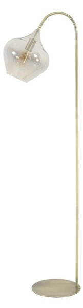 Lampada da terra color oro (altezza 160 cm) Rakel - Light & Living