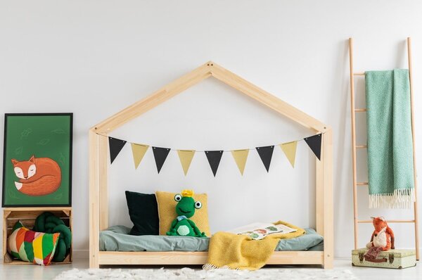 Letto per bambini in legno di pino 120x200 cm Mila RM - Adeko